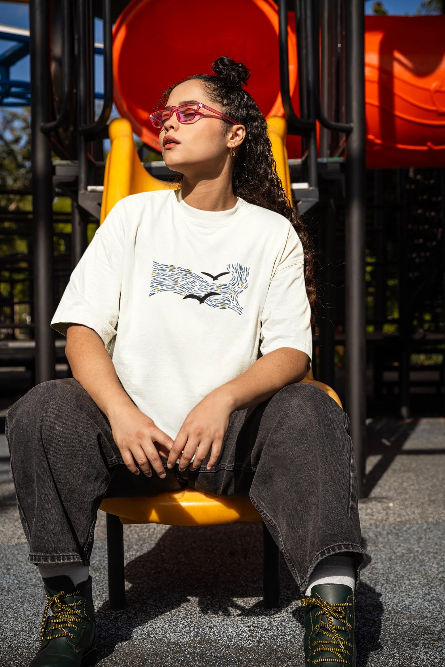Nadaan Parinde | Filmy | Dropped Sleeve Unisex Tee