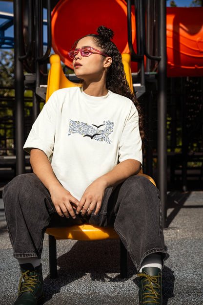 Nadaan Parinde | Filmy | Dropped Sleeve Unisex Tee