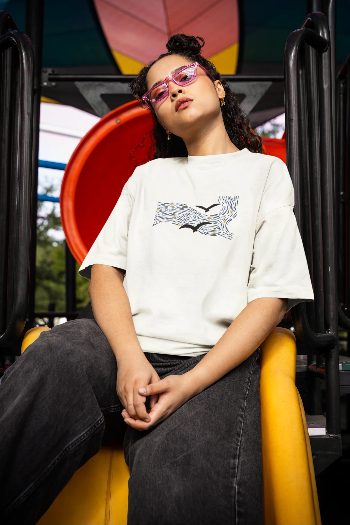 Nadaan Parinde | Filmy | Dropped Sleeve Unisex Tee