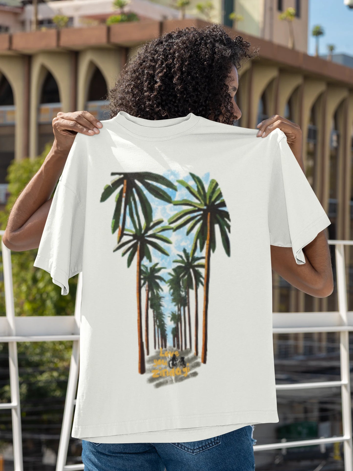 Love You Zindagi | Filmy | Dropped Sleeve Unisex Tee