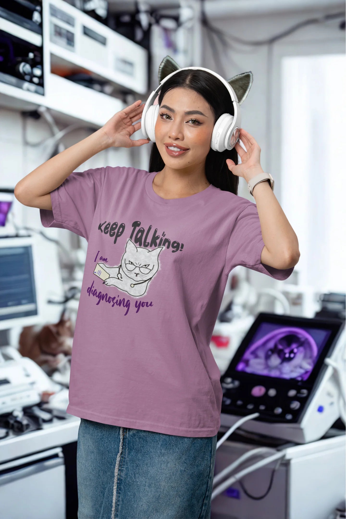 I Am Diagnosing You | Medico | Dropped Sleeve Unisex Tee