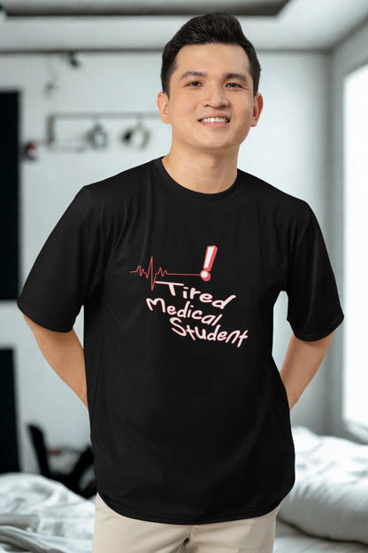 Tired Medico | Medico | Dropped Sleeve Unisex Tee