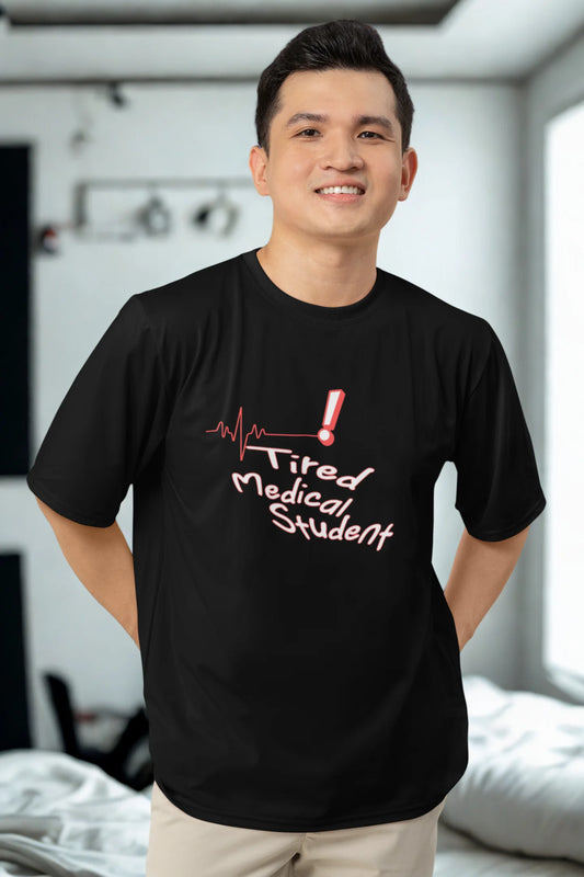 Tired Medico | Medico | Dropped Sleeve Unisex Tee