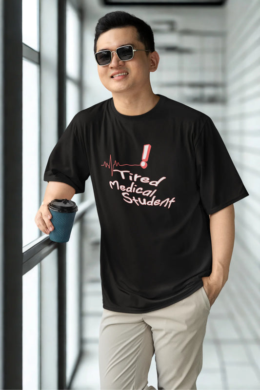 Tired Medico | Medico | Dropped Sleeve Unisex Tee