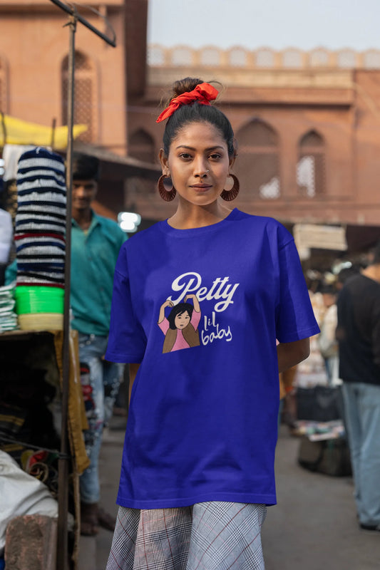 Petty Little Baby | Memes | Dropped Sleeve Unisex Tee