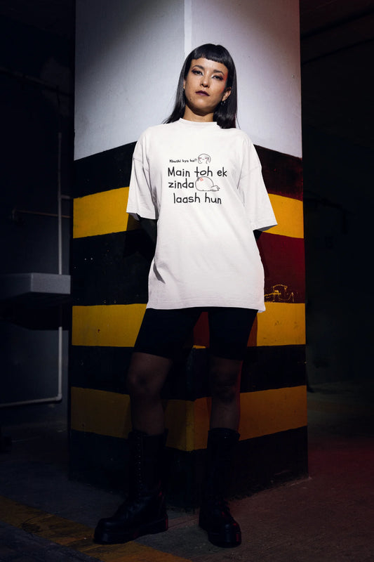 Zinda Laash | Memes | Dropped Sleeve Unisex Tee