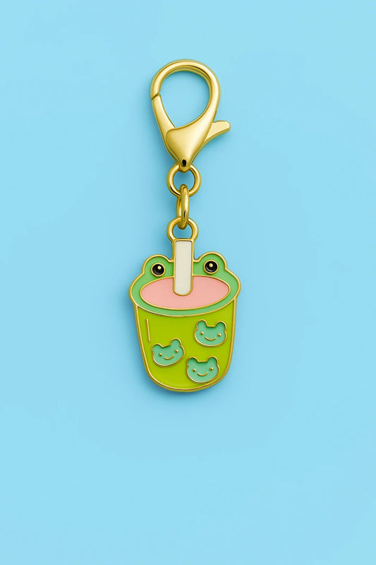 Frog Boba Tea | Keychain