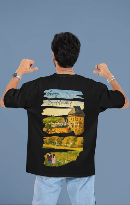 Beyond All Concepts | Filmy | Dropped Sleeve Unisex Tee