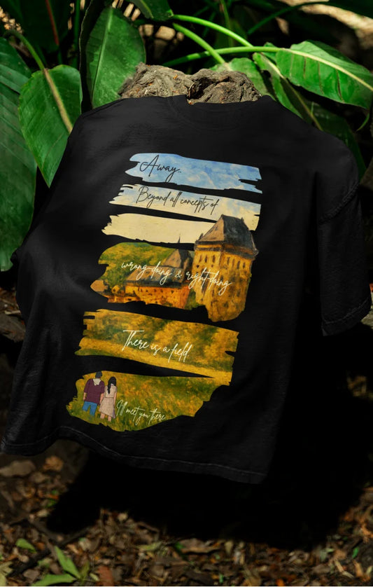 Beyond All Concepts | Filmy | Dropped Sleeve Unisex Tee