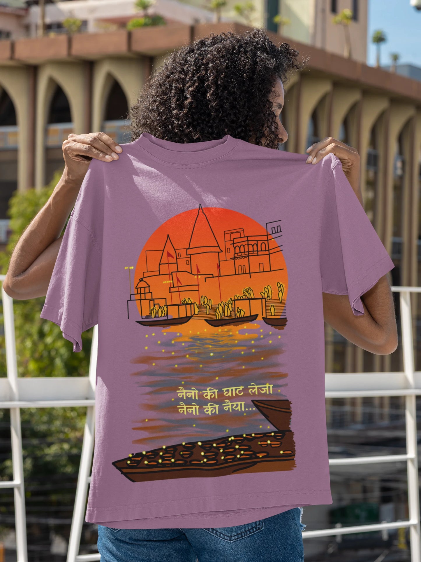 Naino Ke Ghat | Filmy | Dropped Sleeve Unisex Tee