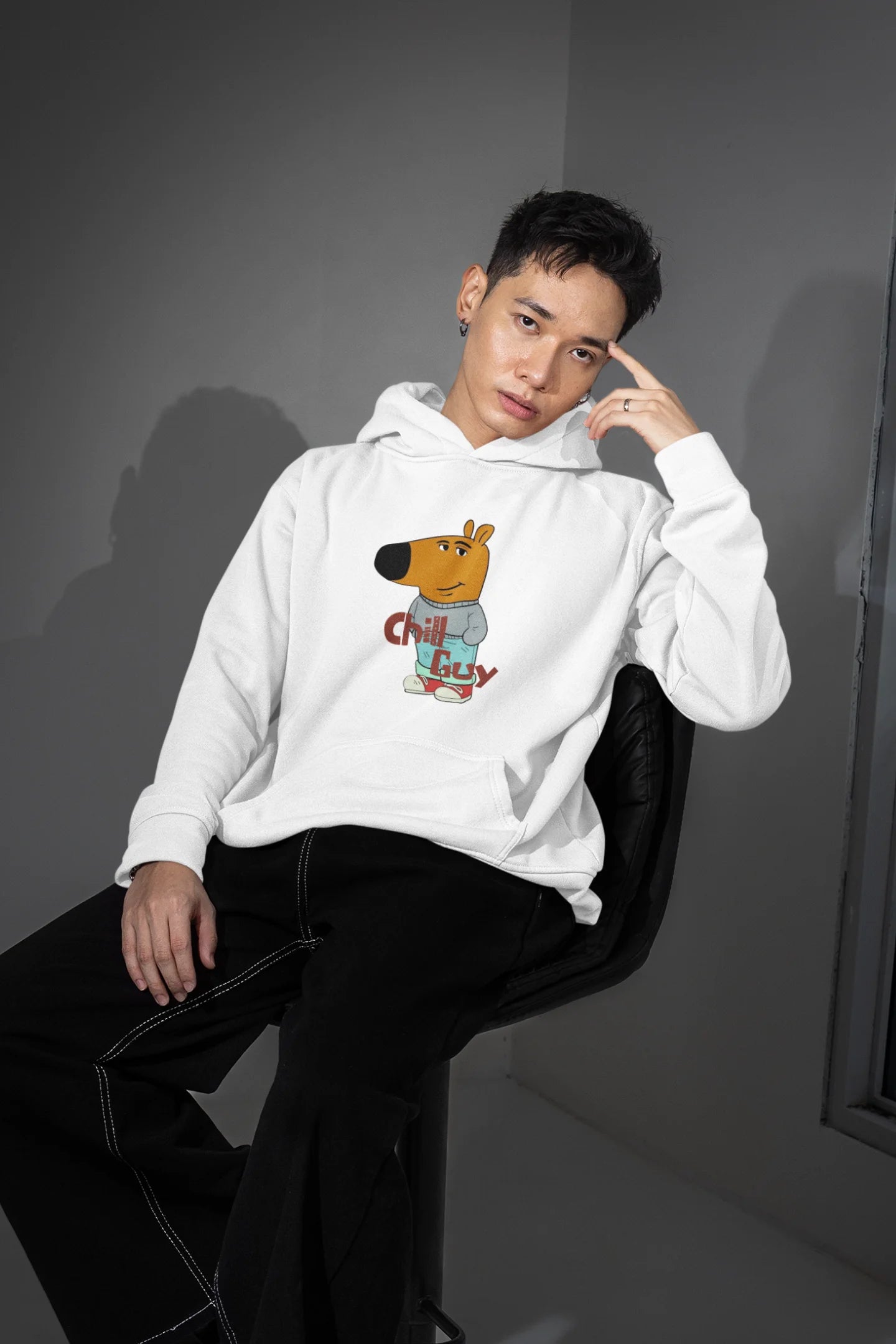 Chill Guy | Meme Market  | Premium Unisex Winter Hoodie