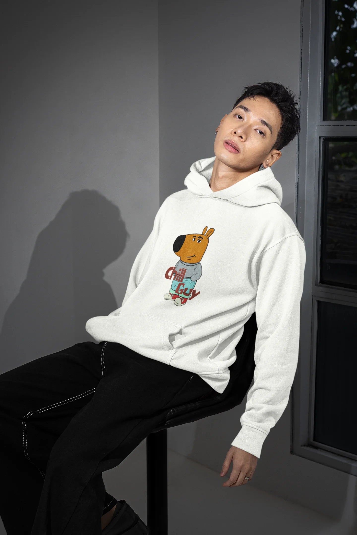 Chill Guy | Meme Market  | Premium Unisex Winter Hoodie