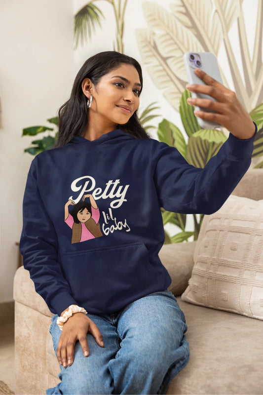 Petty Little Baby | Meme Market  | Premium Unisex Winter Hoodie