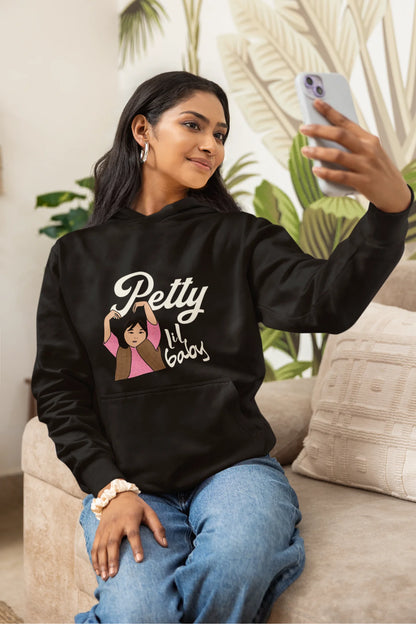 Petty Little Baby | Meme Market  | Premium Unisex Winter Hoodie