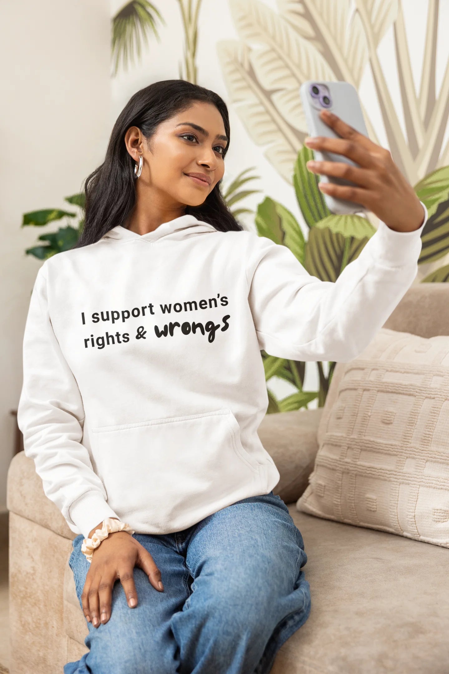 Right & Wrongs | Meme Market  | Premium Unisex Winter Hoodie