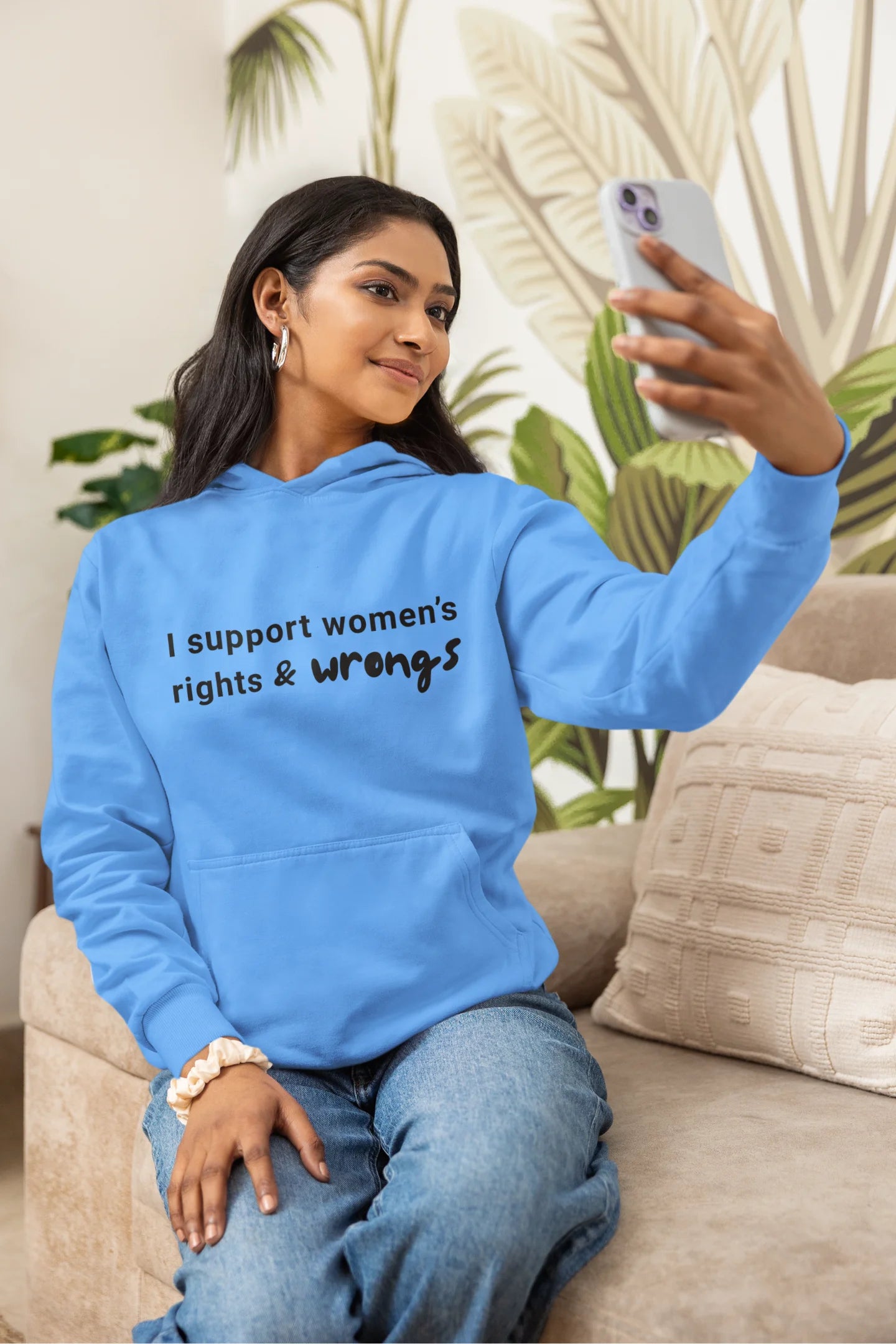 Right & Wrongs | Meme Market  | Premium Unisex Winter Hoodie