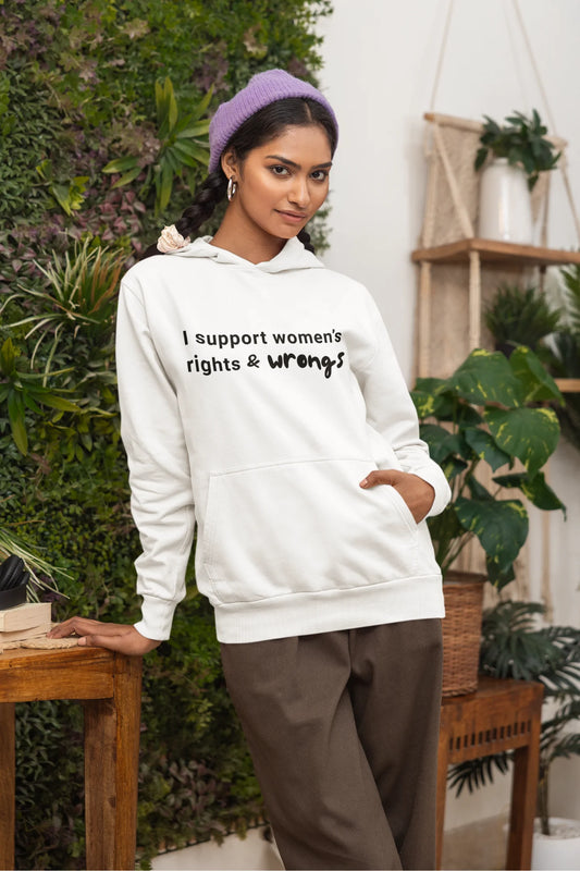Right & Wrongs | Meme Market  | Premium Unisex Winter Hoodie