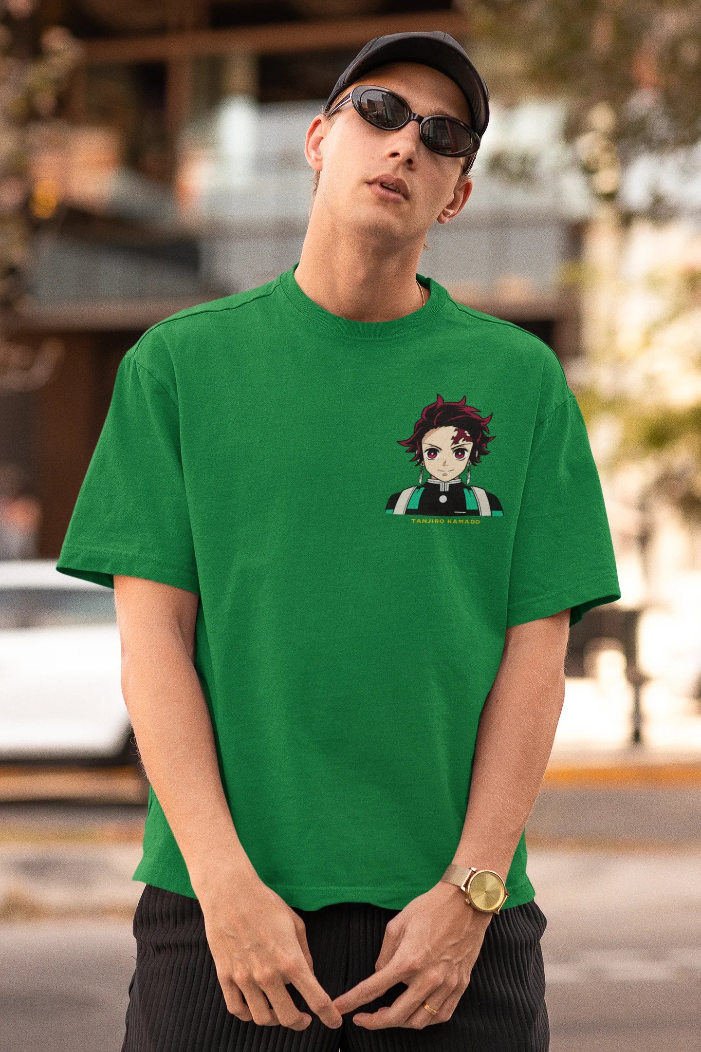 Demon Slayer | Anime | Dropped Sleeve Unisex Tee
