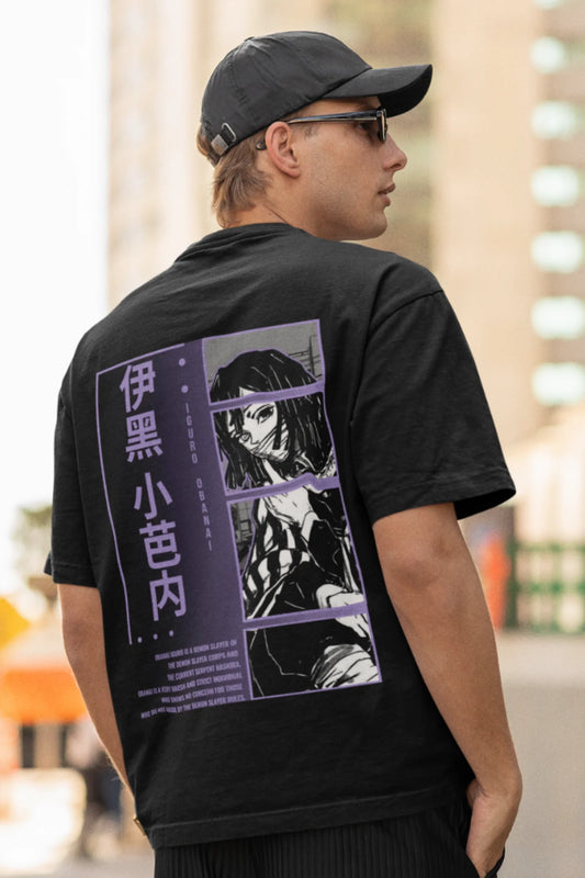 Obanai Iguro | Demon Slayer | Anime | Dropped Sleeve Unisex Tee