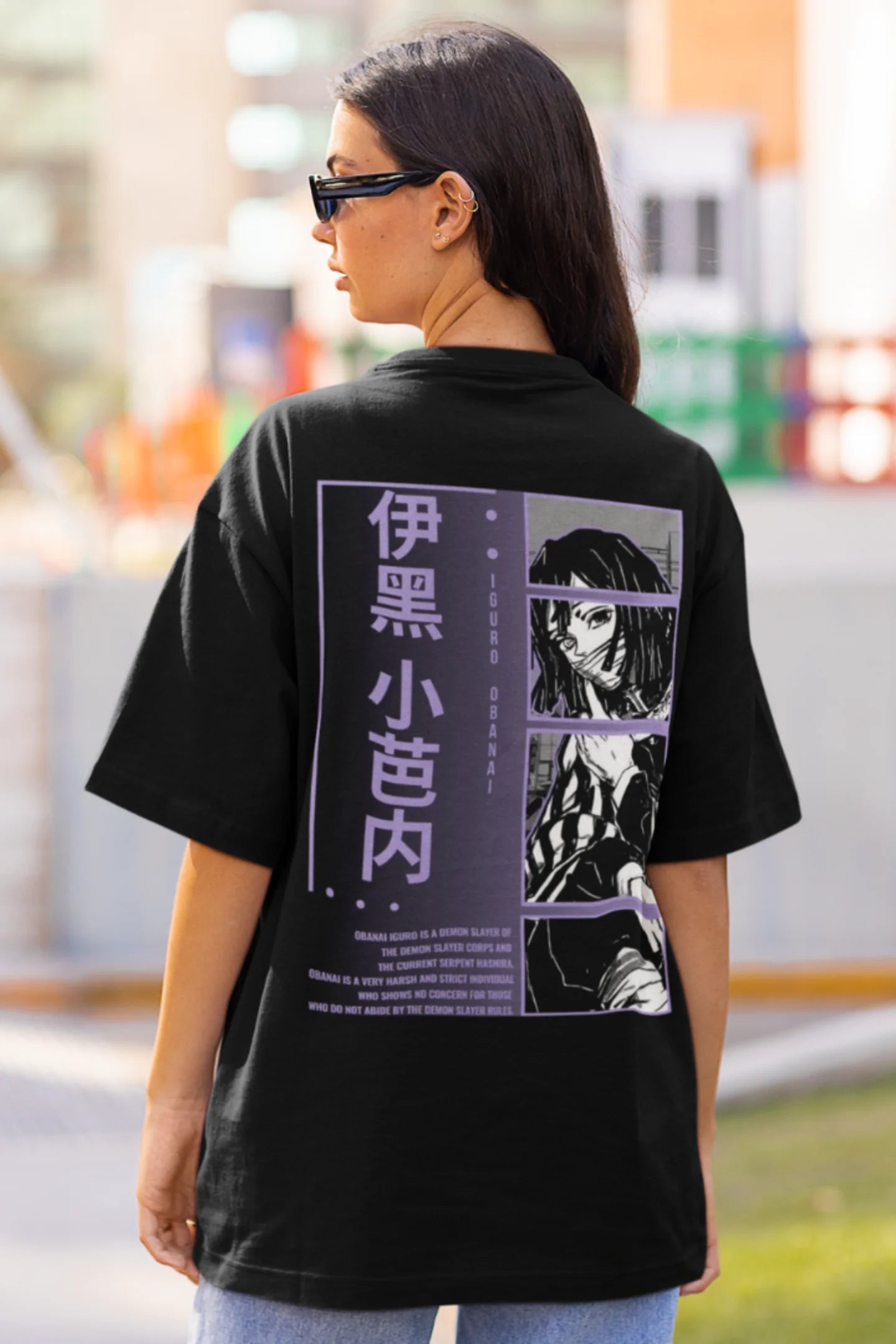 Obanai Iguro | Demon Slayer | Anime | Dropped Sleeve Unisex Tee