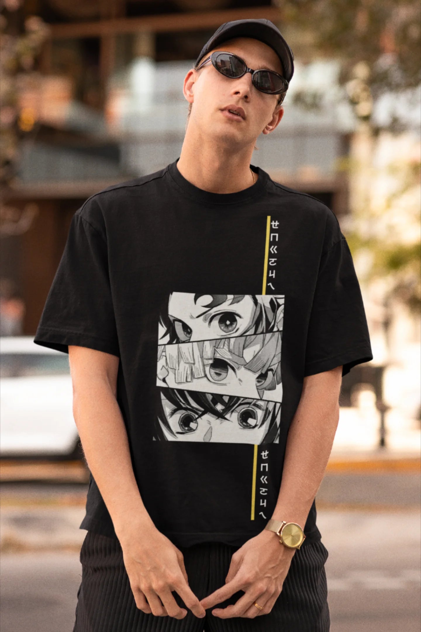 Tanjiro | Demon Slayer | Anime | Dropped Sleeve Unisex Tee