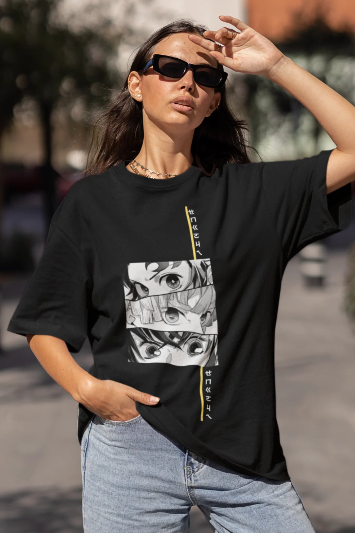 Tanjiro | Demon Slayer | Anime | Dropped Sleeve Unisex Tee