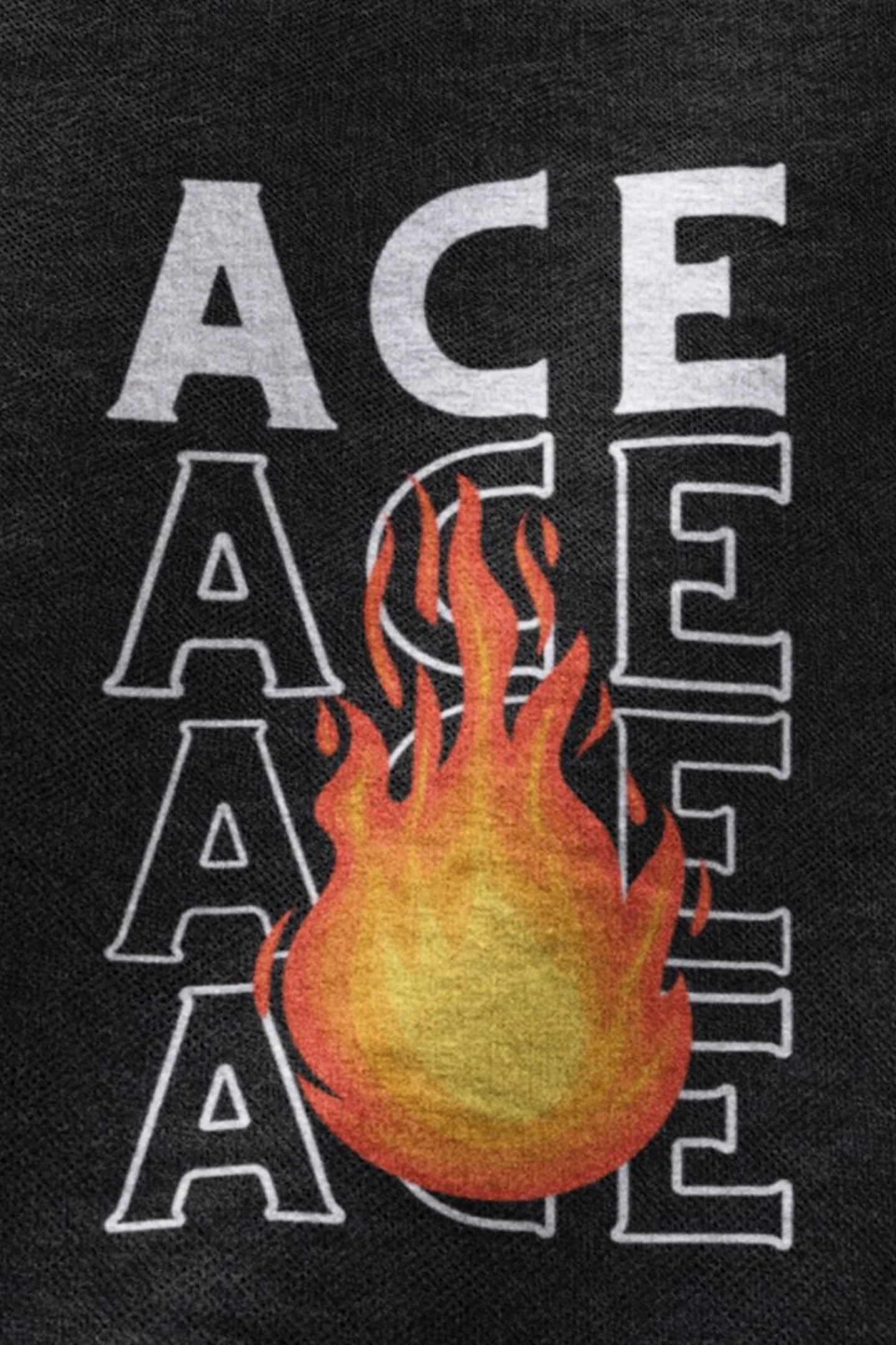 Anime Ace | One Piece | Anime | Dropped Sleeve Unisex Tee