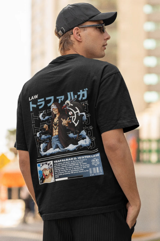 Trafalgar Law | One Piece | Anime | Dropped Sleeve Unisex Tee