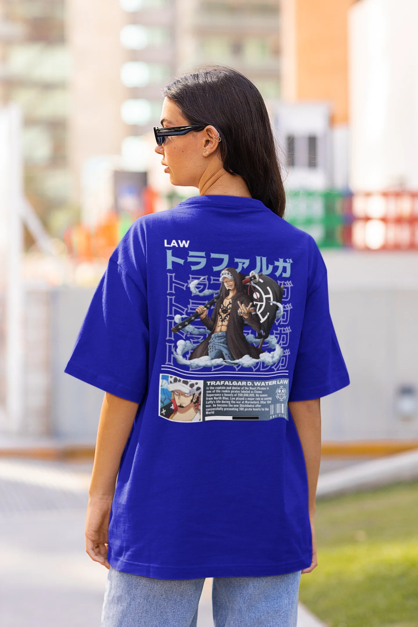 Trafalgar Law | One Piece | Anime | Dropped Sleeve Unisex Tee