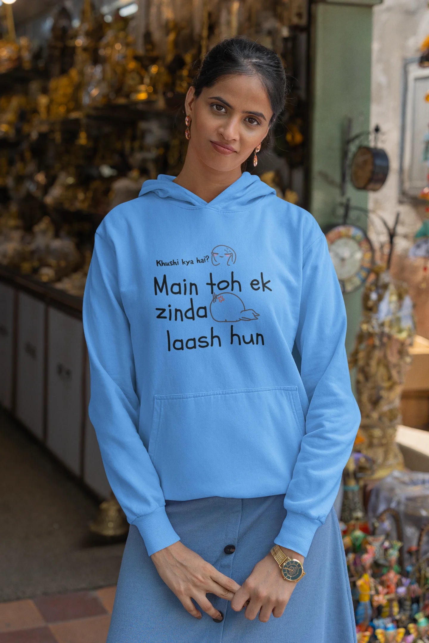 Zinda Laash | Meme Market  | Premium Unisex Winter Hoodie