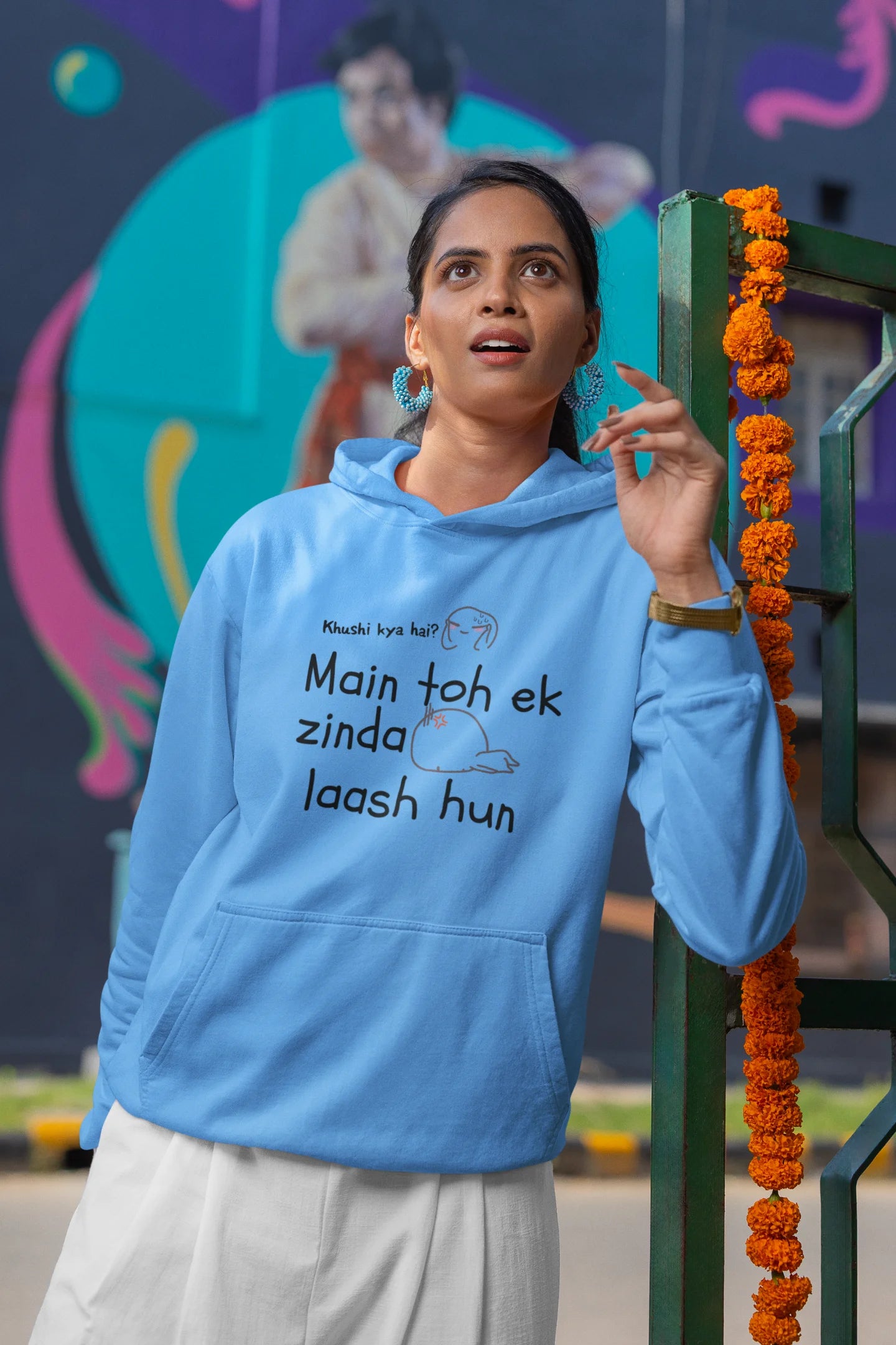 Zinda Laash | Meme Market  | Premium Unisex Winter Hoodie
