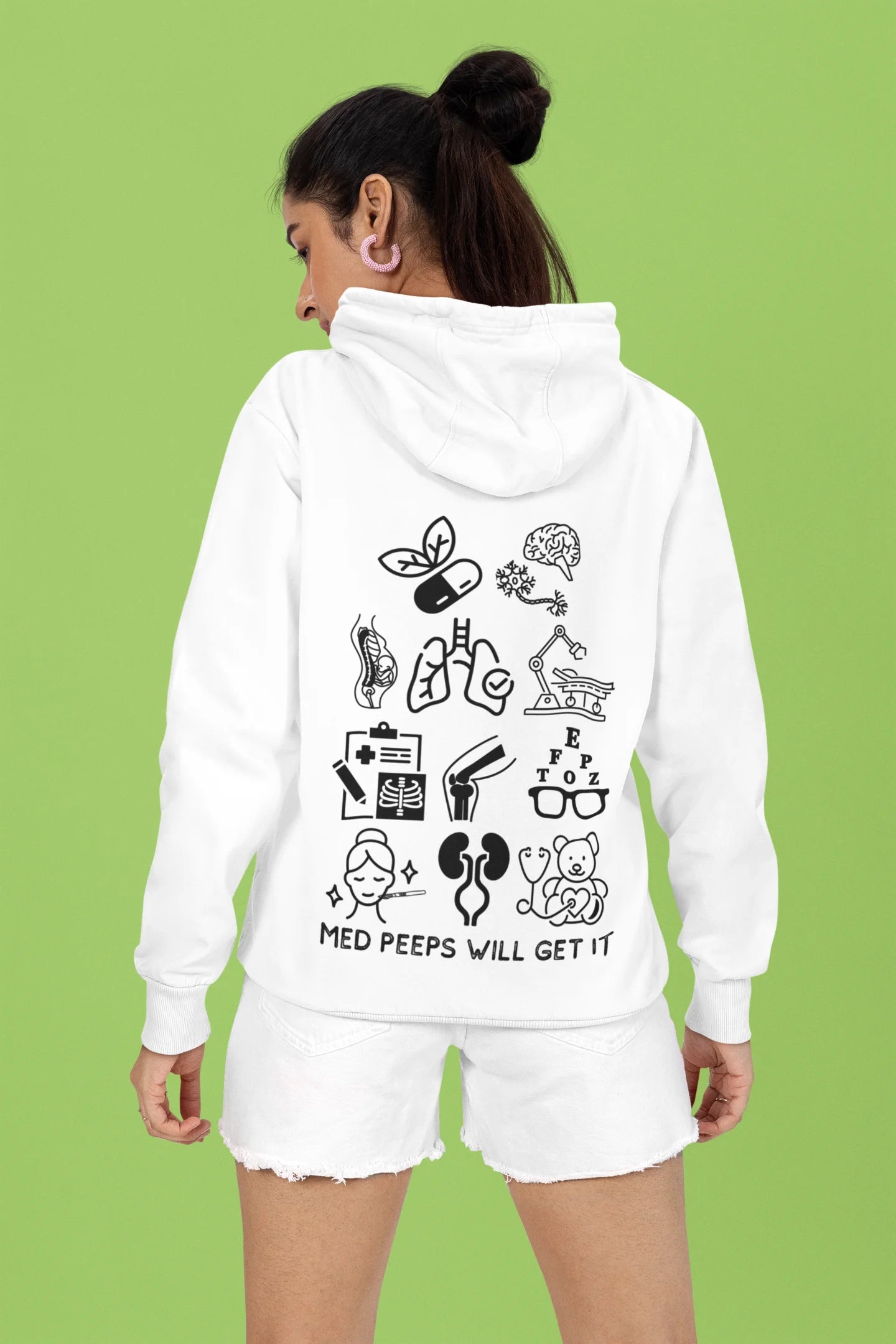 Med Peeps | Drip Anatomy |  Premium Unisex Hoodie