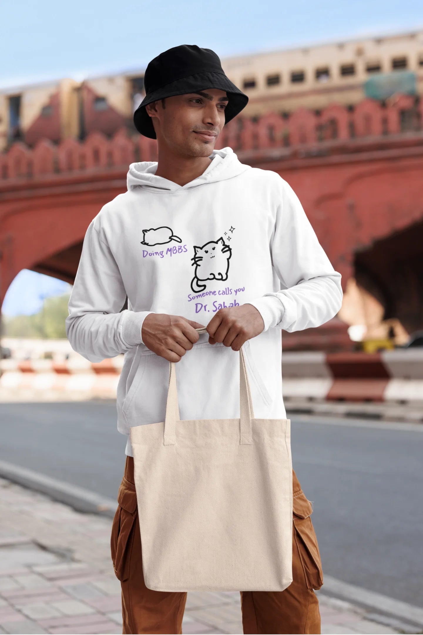 Dr. Sahab | Drip Anatomy |  Premium Unisex Hoodie