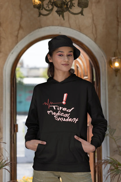 Tired Medico | Drip Anatomy |  Premium Unisex Hoodie