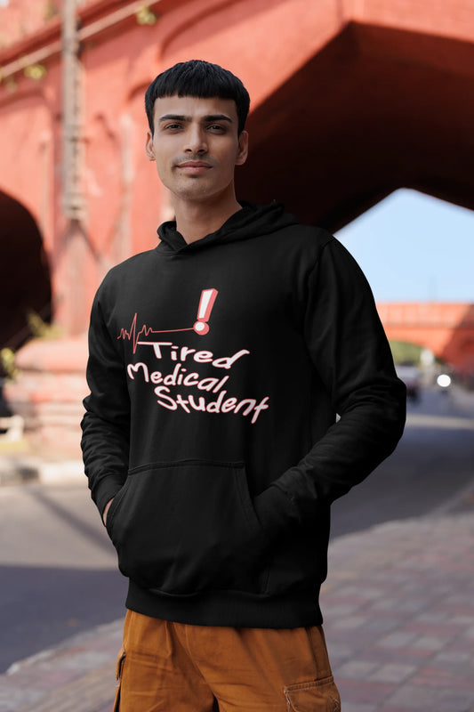 Tired Medico | Drip Anatomy |  Premium Unisex Hoodie