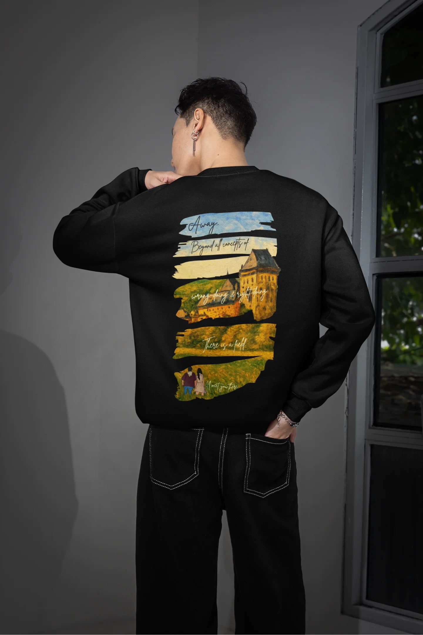 Beyond all concepts | Filmy Vibes | Unisex Sweatshirt
