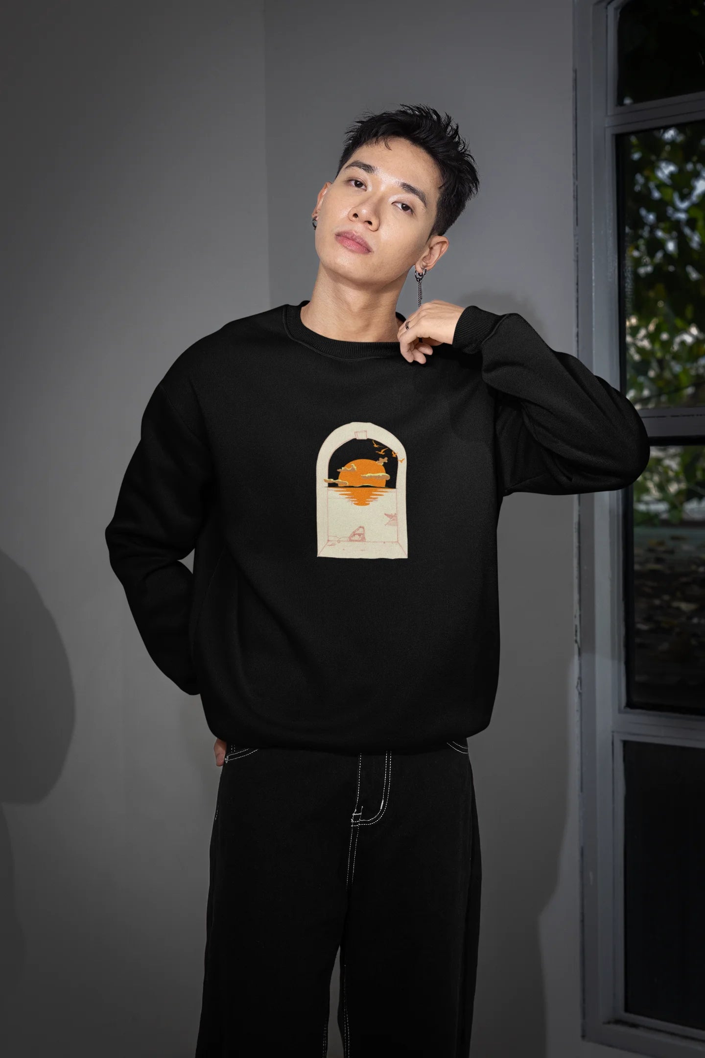 Naino ke ghat  | Filmy Vibes | Unisex Sweatshirt
