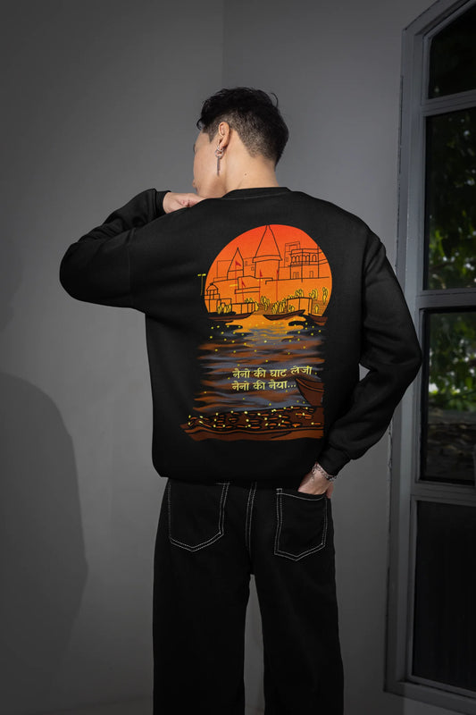 Naino ke ghat  | Filmy Vibes | Unisex Sweatshirt