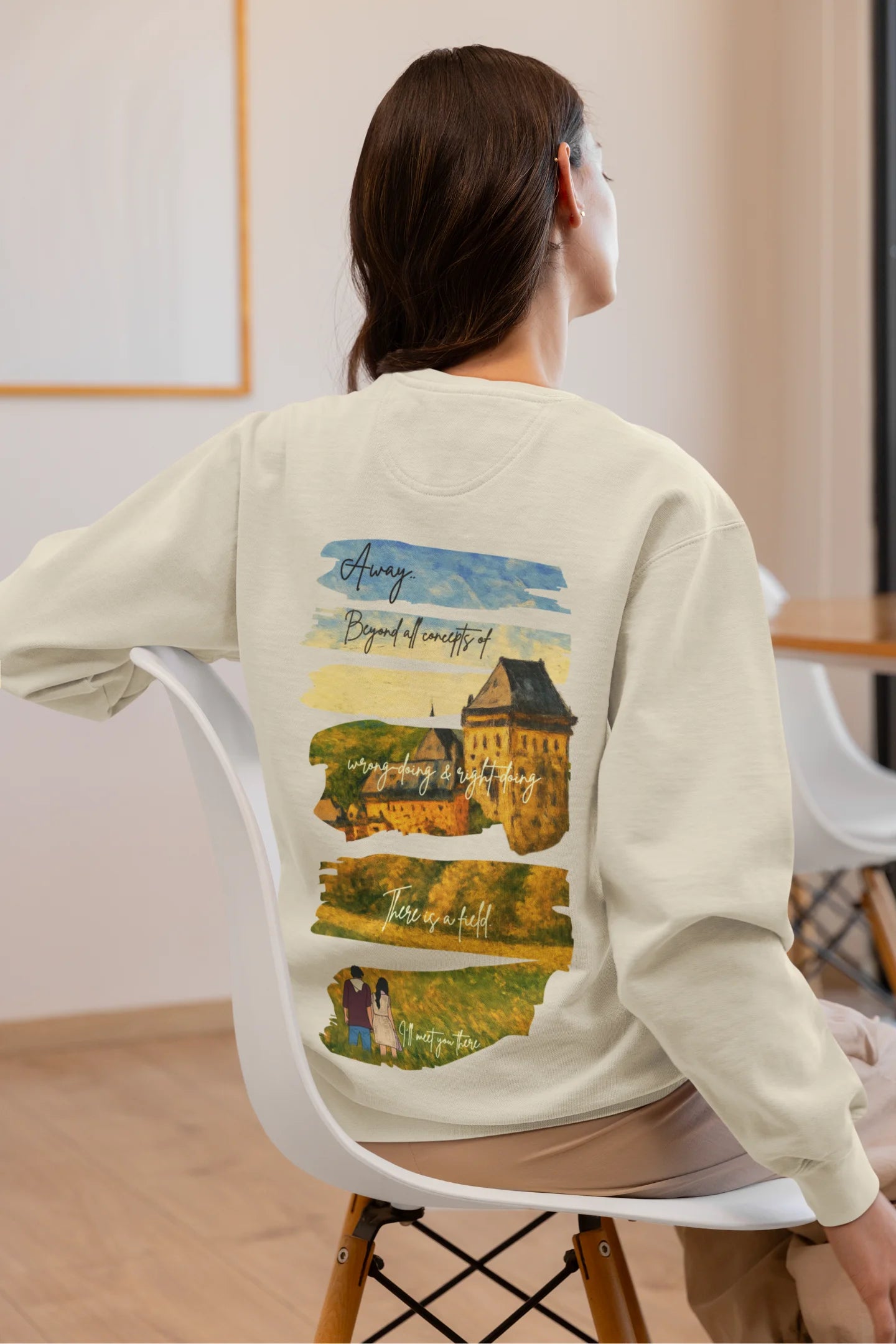 Beyond all concepts | Filmy Vibes | Unisex Sweatshirt