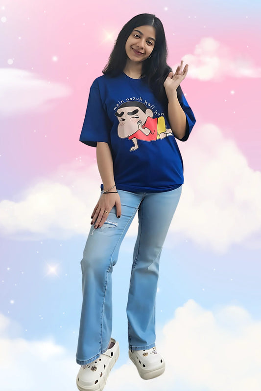 Nazuk kali | Shinchan | Dropped Sleeve Unisex Tee