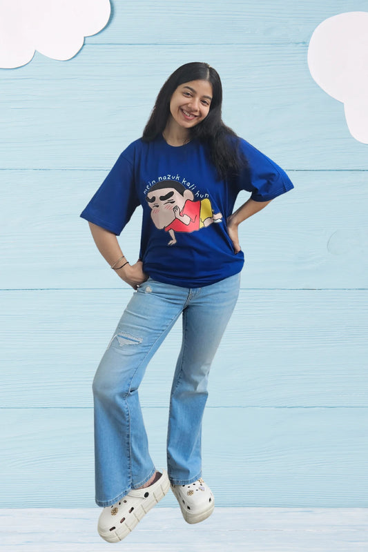 Nazuk kali | Shinchan | Dropped Sleeve Unisex Tee