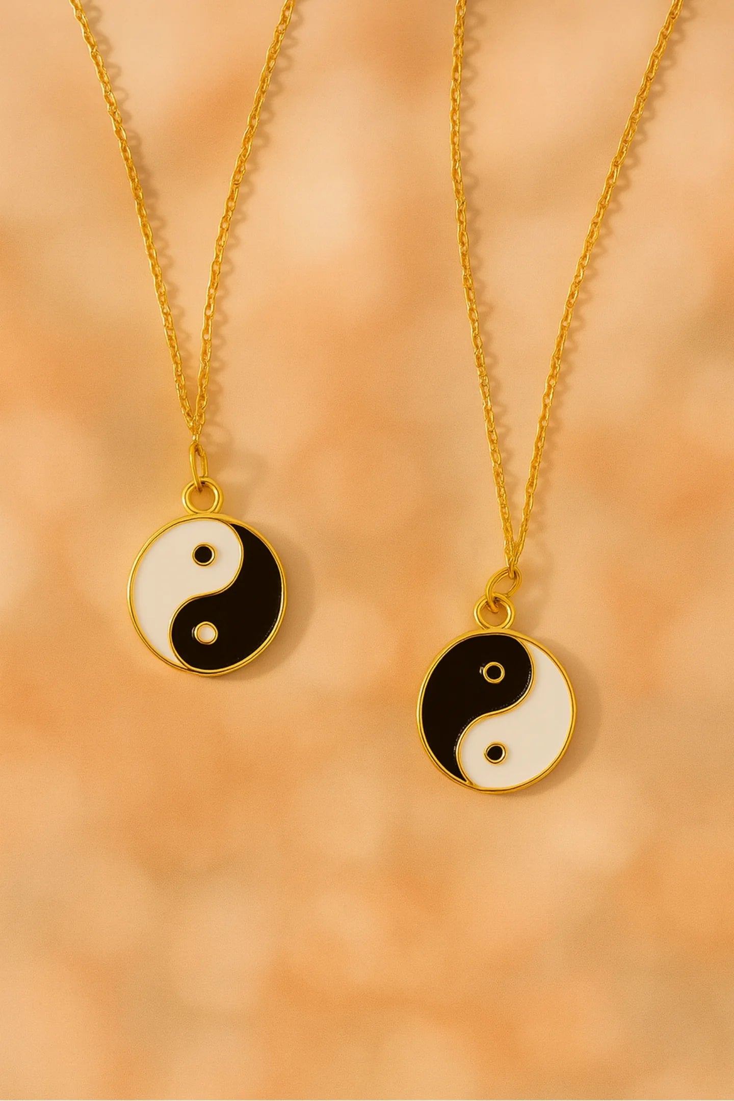 Yin and Yang | Couples | Anti-Tarnish Golden Chain