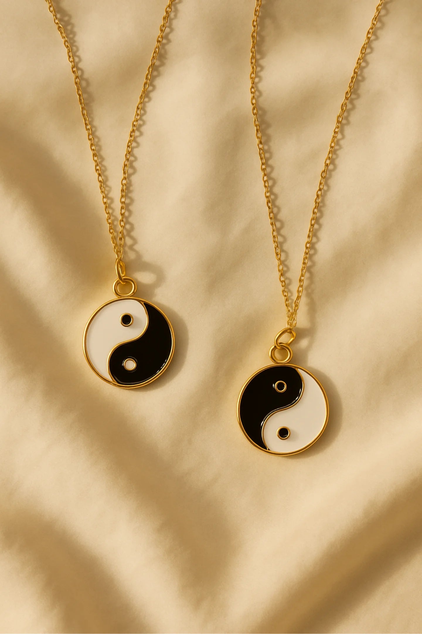 Yin and Yang | Couples | Anti-Tarnish Golden Chain