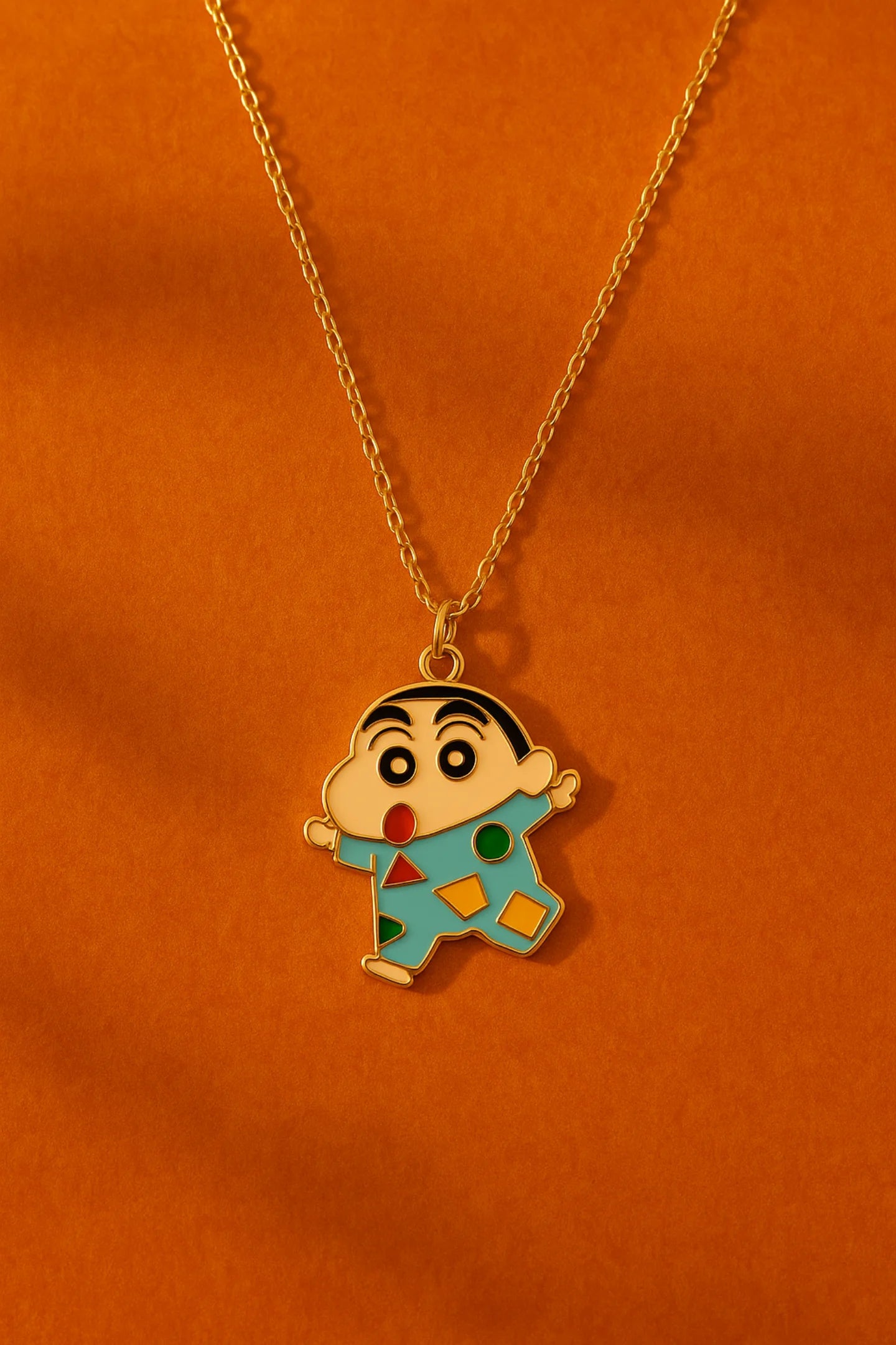 Shinchan | Anti-Tarnish Golden Chain