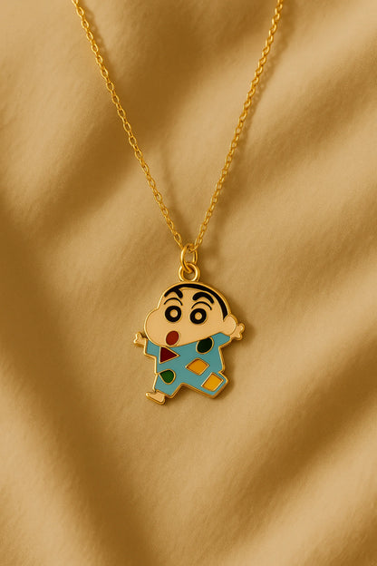 Shinchan | Anti-Tarnish Golden Chain
