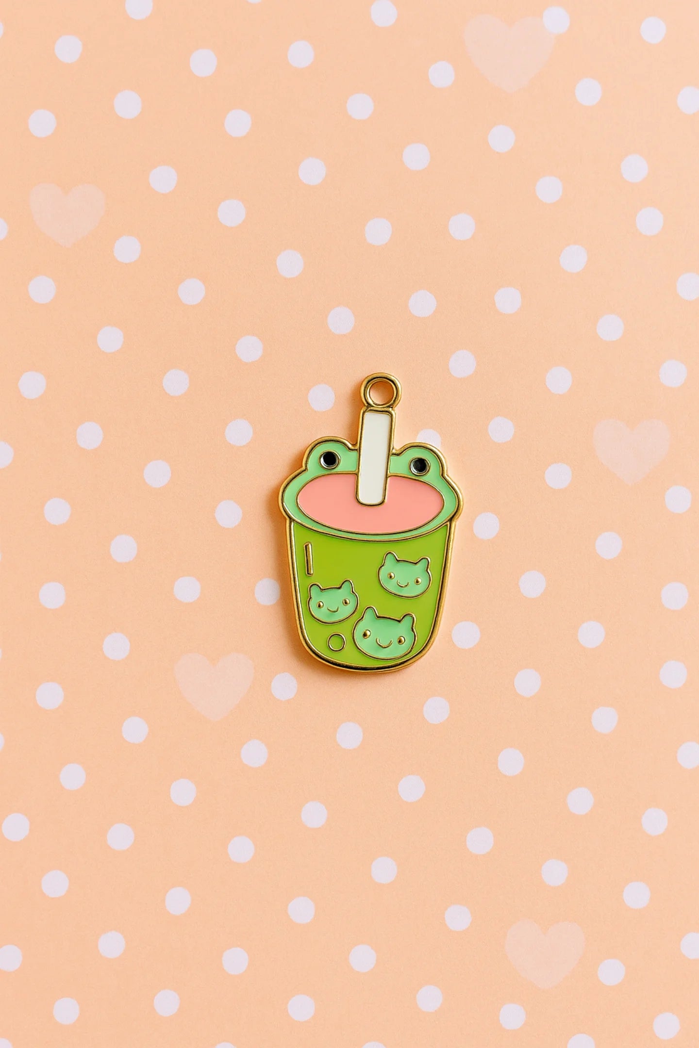Frog Boba Tea | Aesthetic | Charms