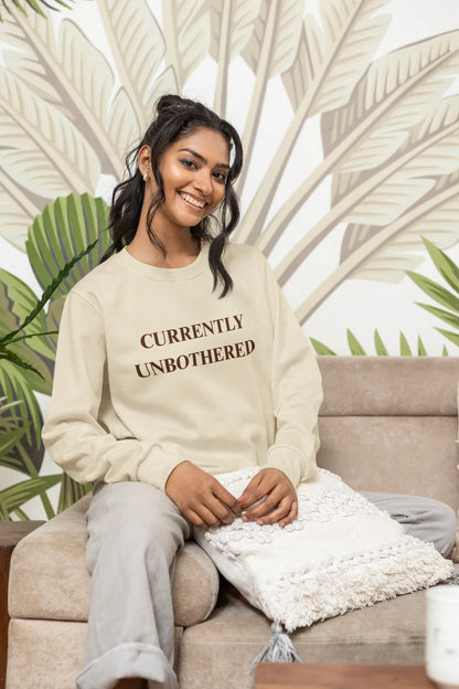 Currently Unbothered | Pinterest | Unisex Sweatshirt