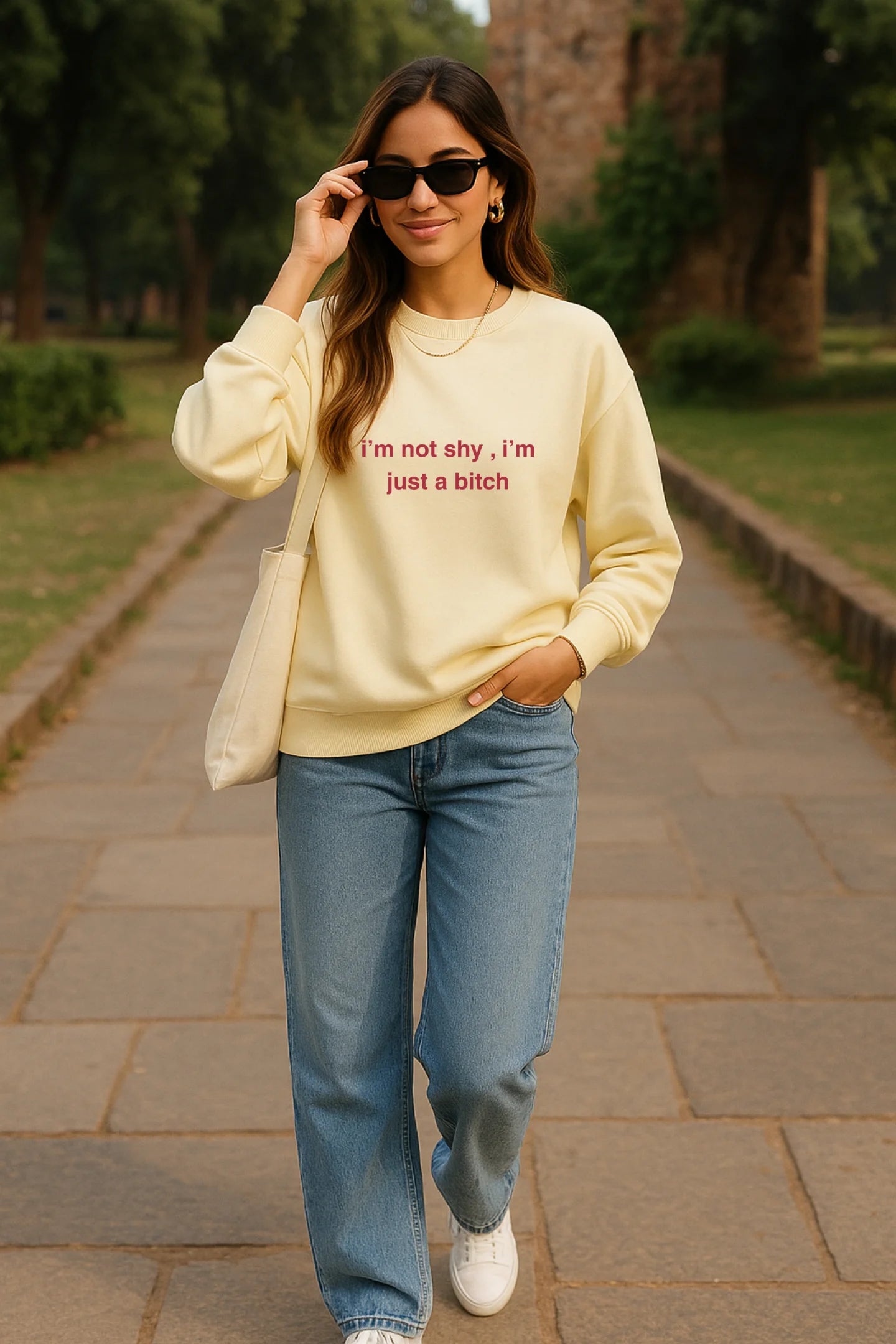 Just A B*tch | Pinterest | Unisex Sweatshirt