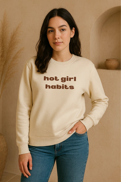 Hot Girl Habits | Pinterest | Unisex Sweatshirt