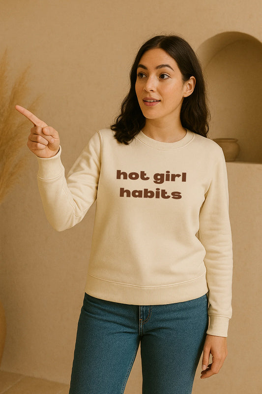 Hot Girl Habits | Pinterest | Unisex Sweatshirt